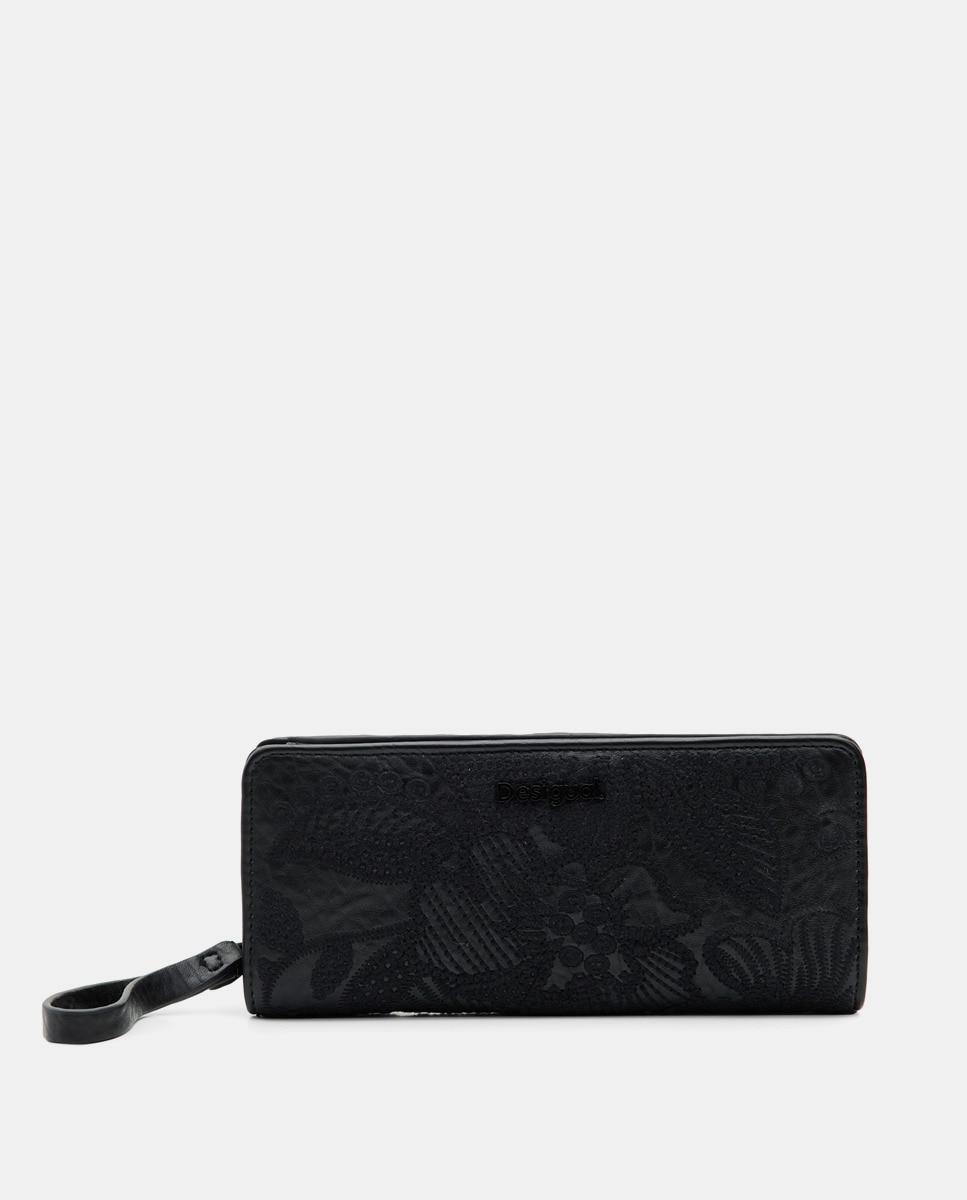 Grande pochette à motif brodées