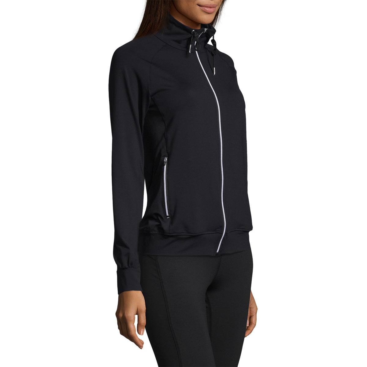 Casaco de mulher Essential Casall Preto-3