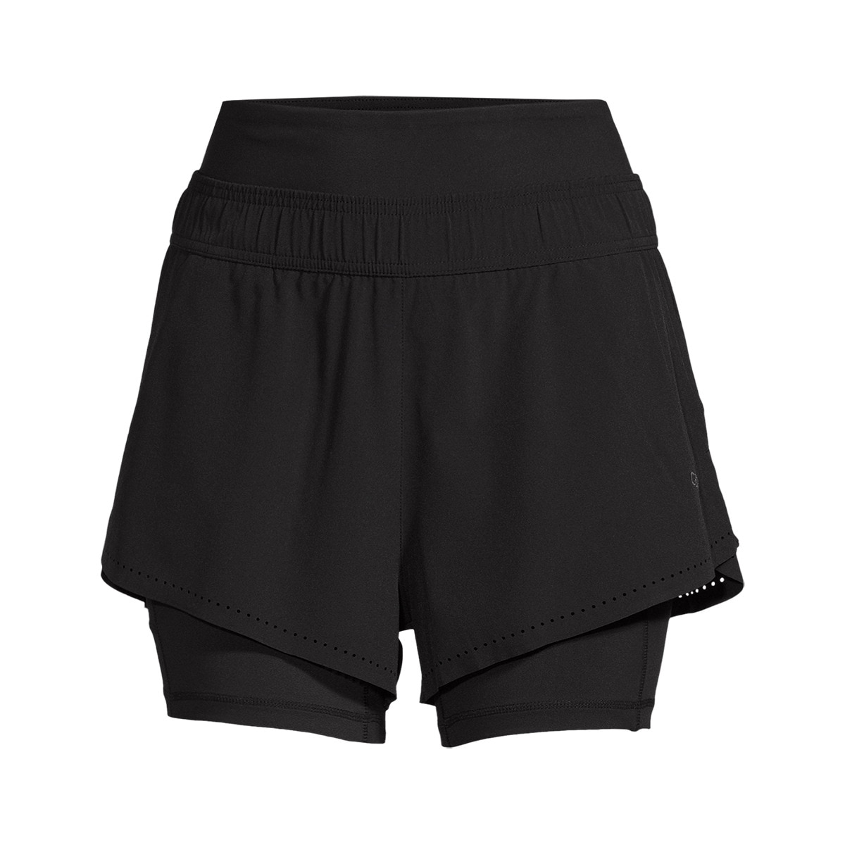 Calções de Mulher Shaping Double Preto-5