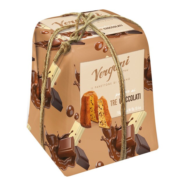 Imagen 0 de Pandoro tres chocolates Vergani