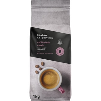 café en grano mezcla 80-20 paquete 1 kg - El Corte Ingles Selection