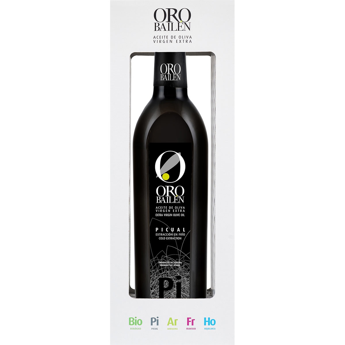 aceite de oliva virgen extra Picual botella 500 ml
