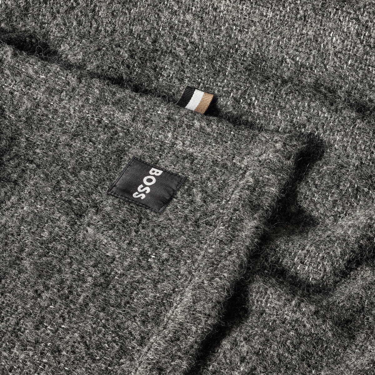 Manta de Cama Donegal Carvão-3