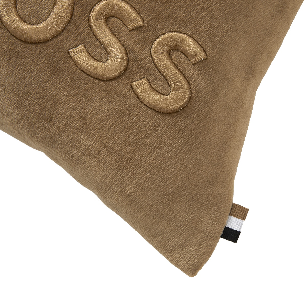 Funda de cuadrante rectangular algodón y poliéster Bold Logo Hugo Boss Camel-6