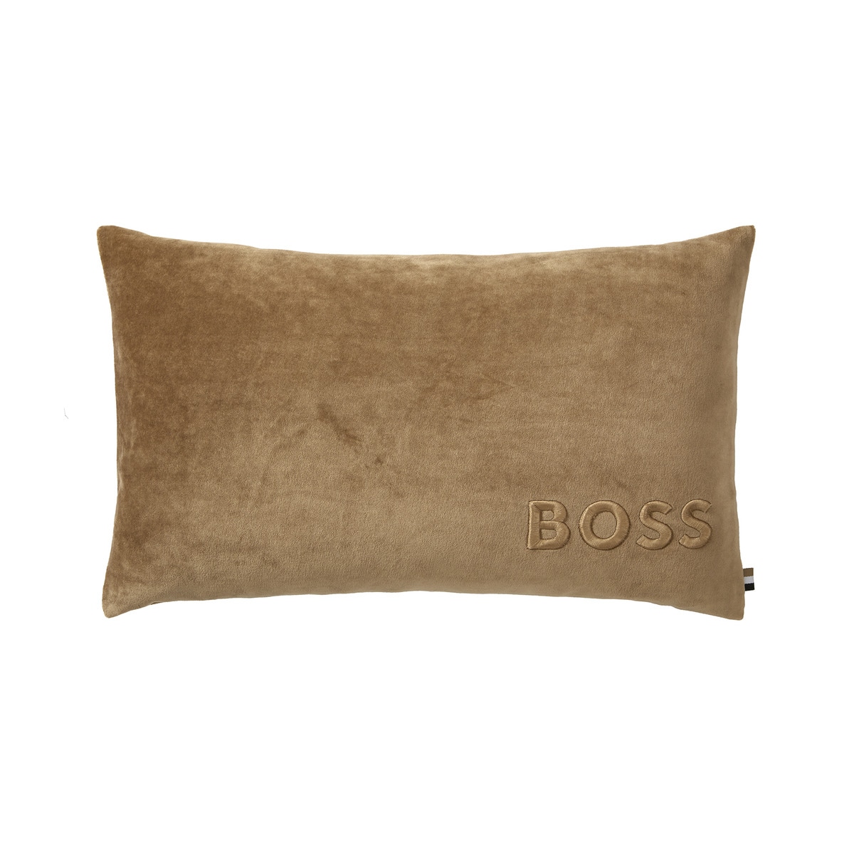 Funda de cuadrante rectangular algodón y poliéster Bold Logo Hugo Boss Camel-1