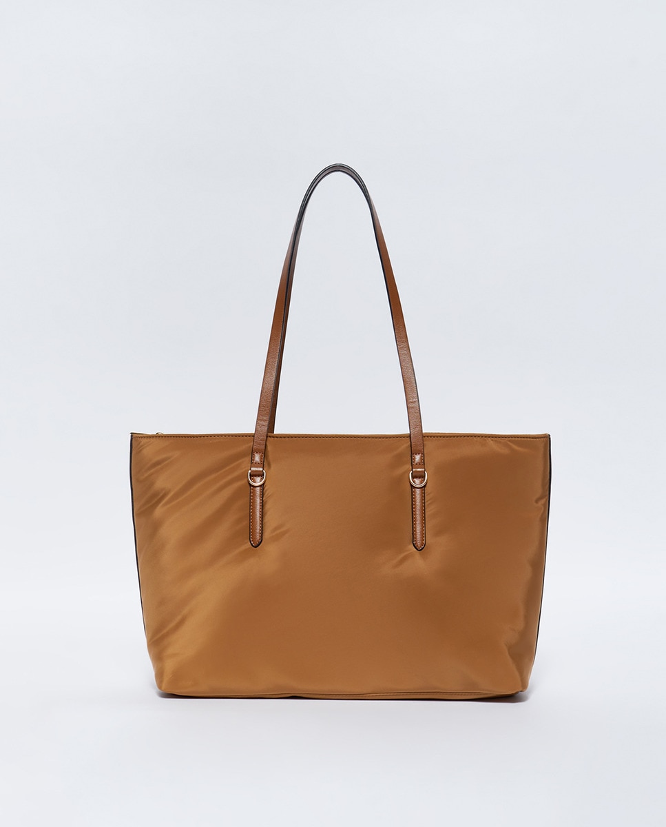 Sac cabas nylon liseré