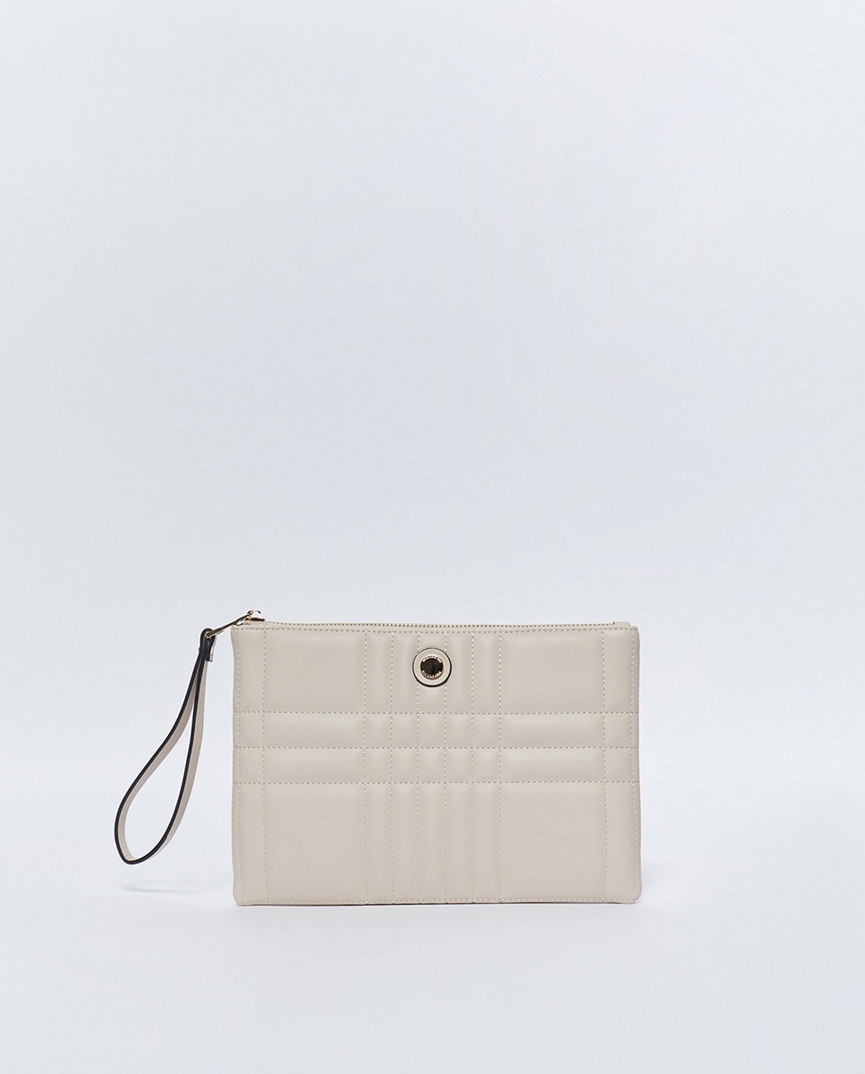 Portemonnaie carreaux matelassés