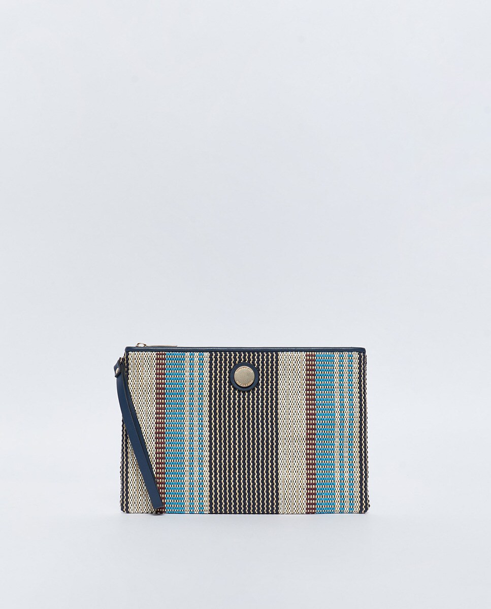 Portemonnaie tissu rigide