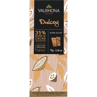 Valrhona Chocolate 35% Dulcey 70 g - Valhrona