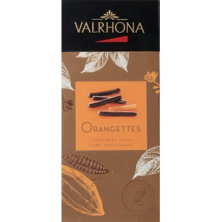 Bombons Orangettes Les Exclusives embalagem 130 g - Valrhona