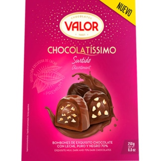Bombons Sortidos Chocolatíssimo embalagem 250 g - Valor