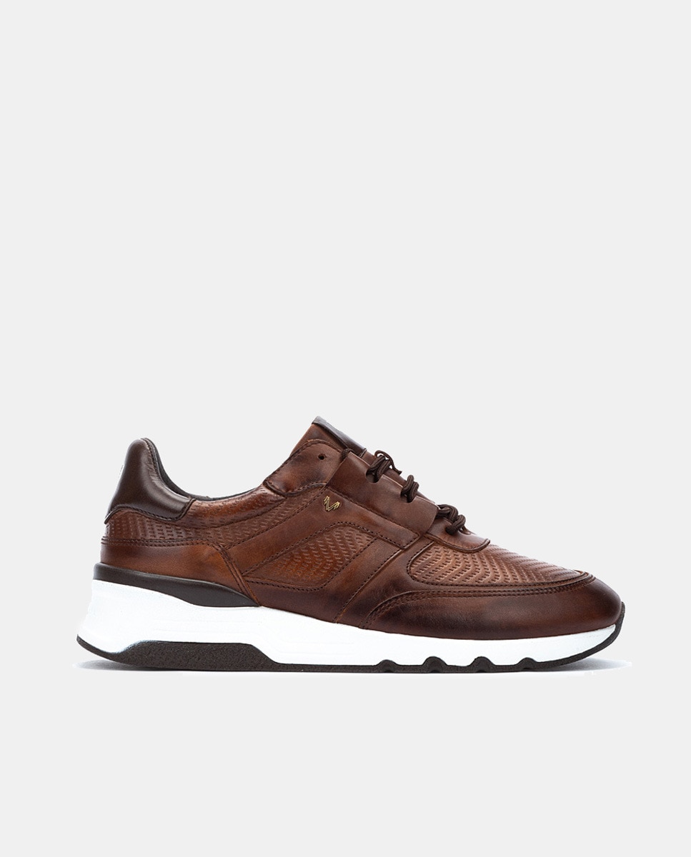 Chaussures Newport style running basses à lacets