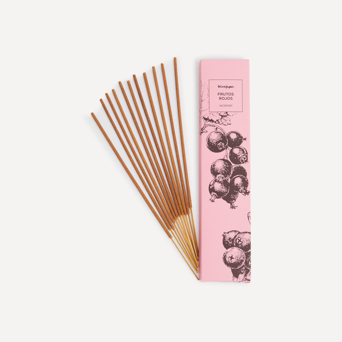 Conjunto de 20 Pauzinhos de Incenso Frutos Vermelhos Bege-1