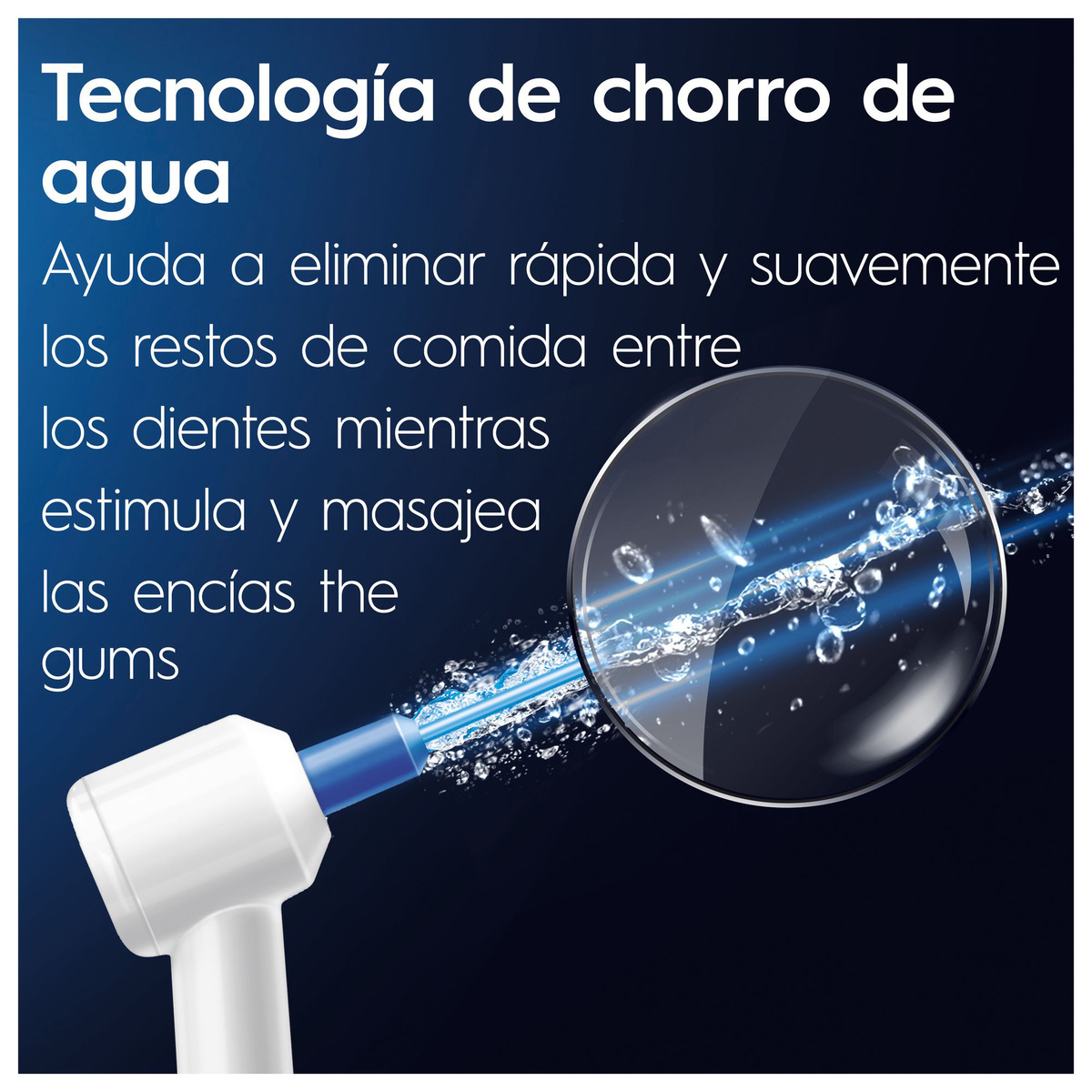 Irrigador Dentário Oral B Braun MD20 Tecnologia Oxyjet - Branco e Azul 6