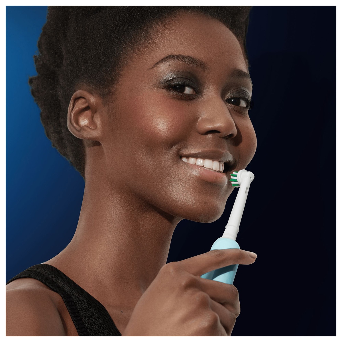 Cepillo eléctrico recargable Oral b - Braun Pro 1 Azul-3