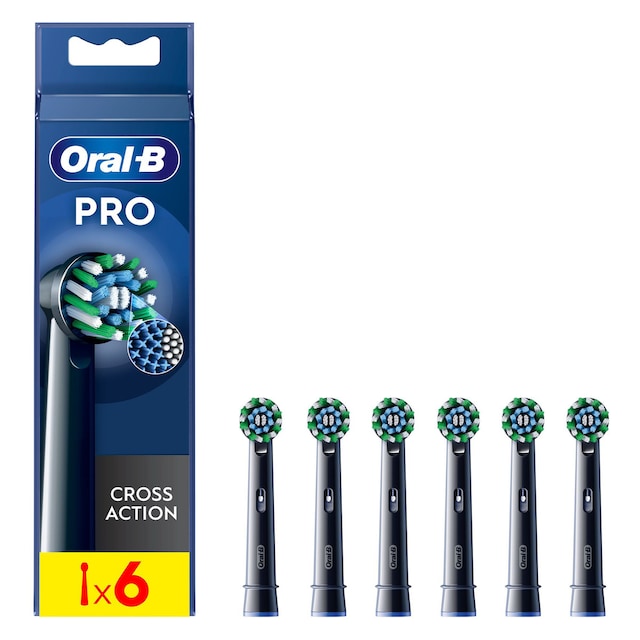 Imagen 0 de Pack de 6 cabezales de recambio Oral b - Braun Cross Action