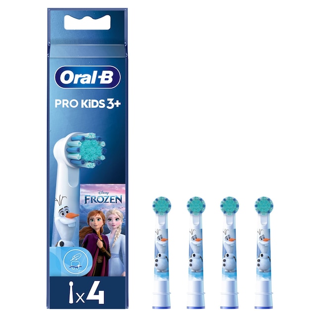 Imagem 0 de Recargas Escova de Dentes Elétrica Oral-B Braun Kids Frozen - 4 Unidades