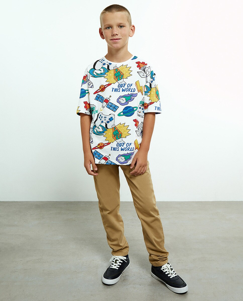 Tshirt multiimprimé