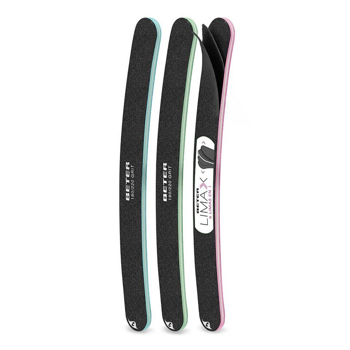 Lima de Unhas 6 em 1 Limax - Cores Sortidas 1