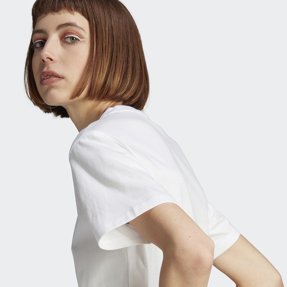 T-shirt Adicolor Classics Trefoil Originals Branco-4