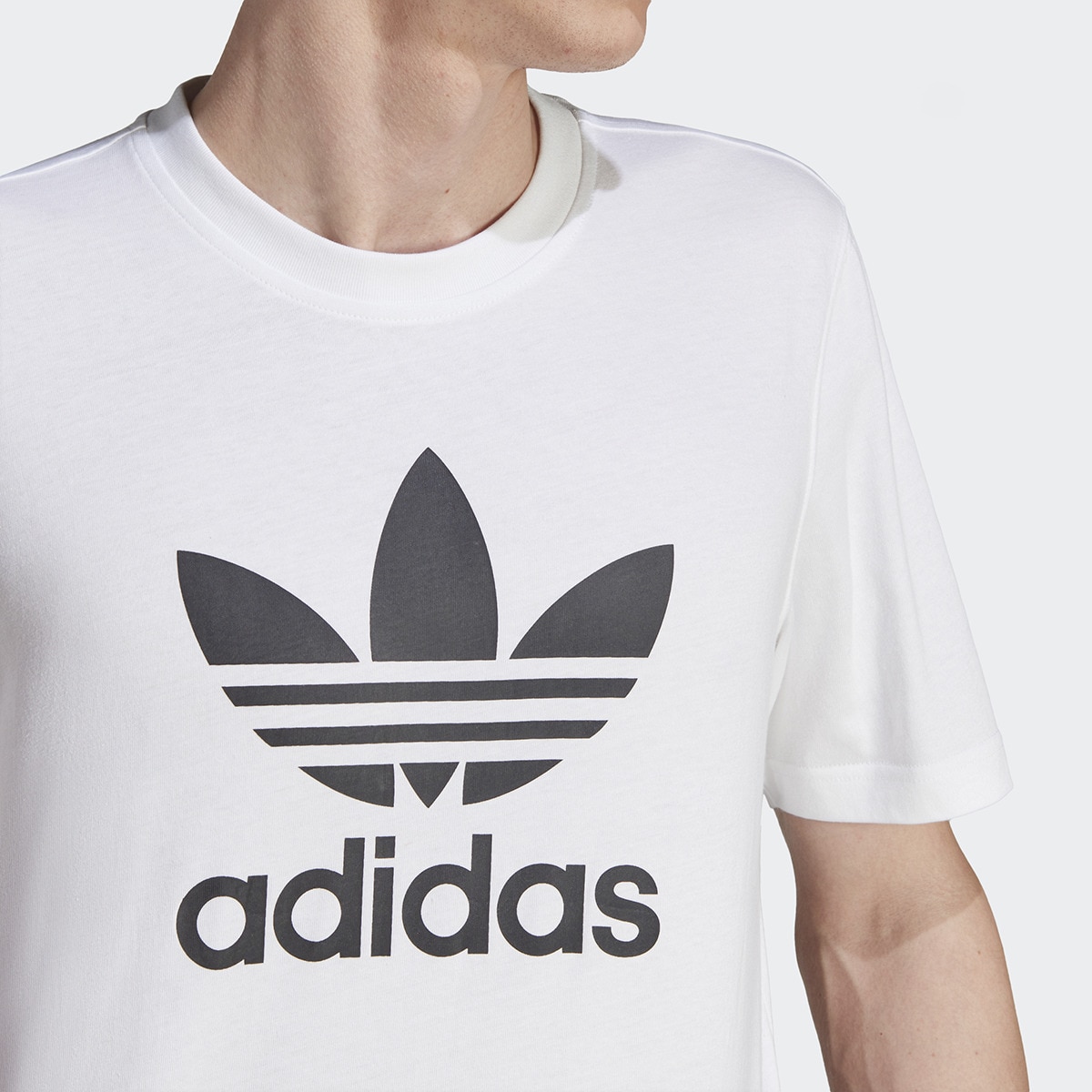 T-shirt Adicolor Classics Trefoil Originals Branco-4