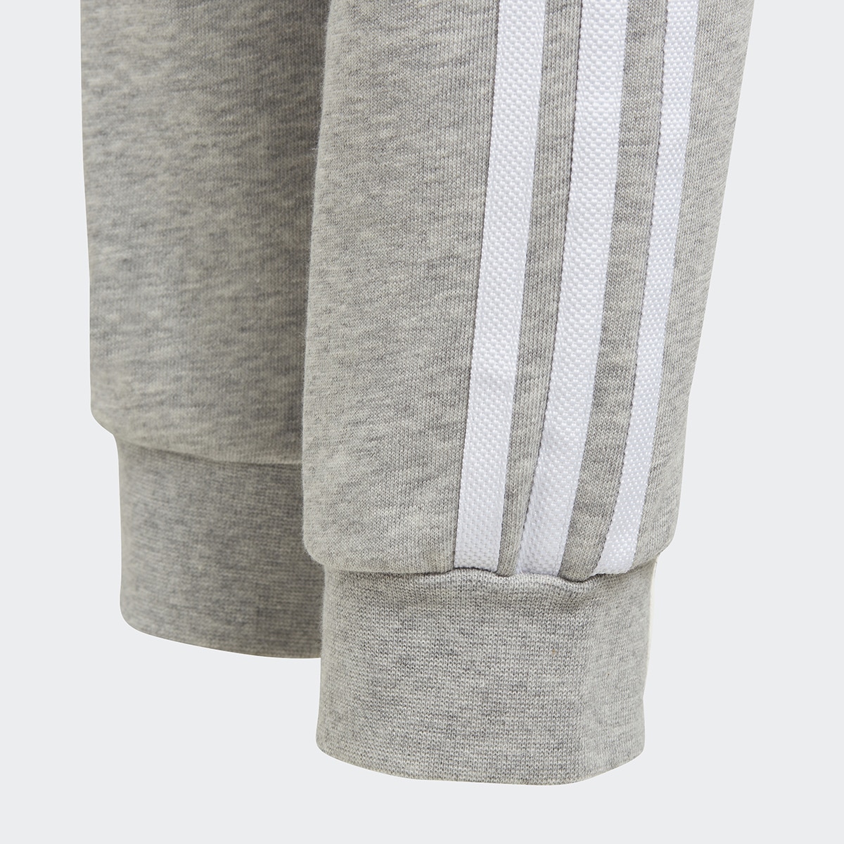 Calças de criança 3 faixas Trefoil adidas Originals Cinzento / Branco-4