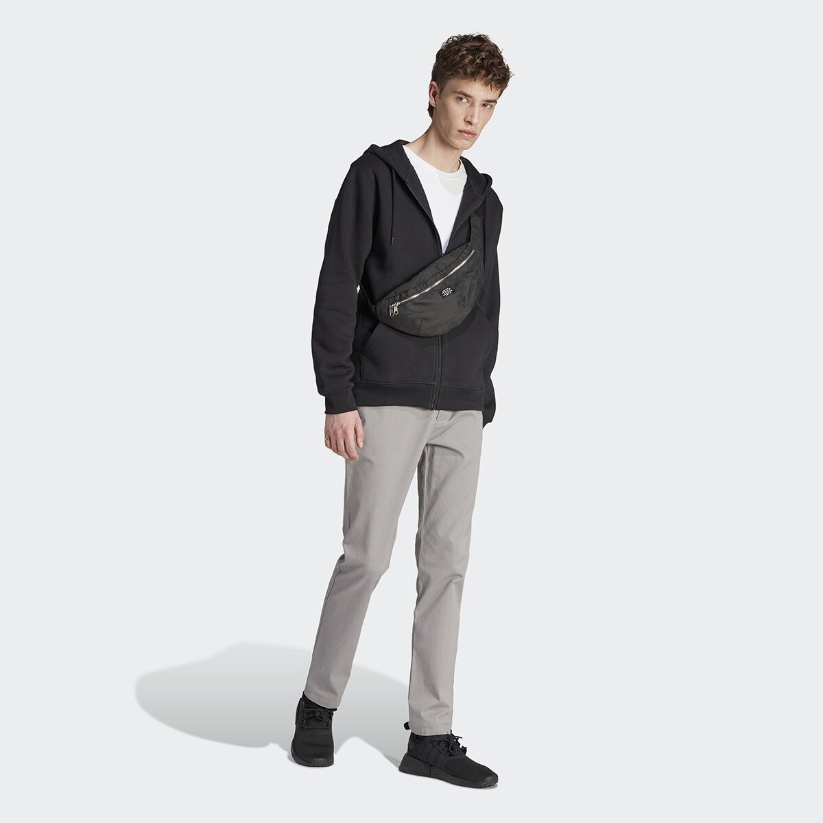 Sweatshirt Trefoil Essentials Originals Preto-5