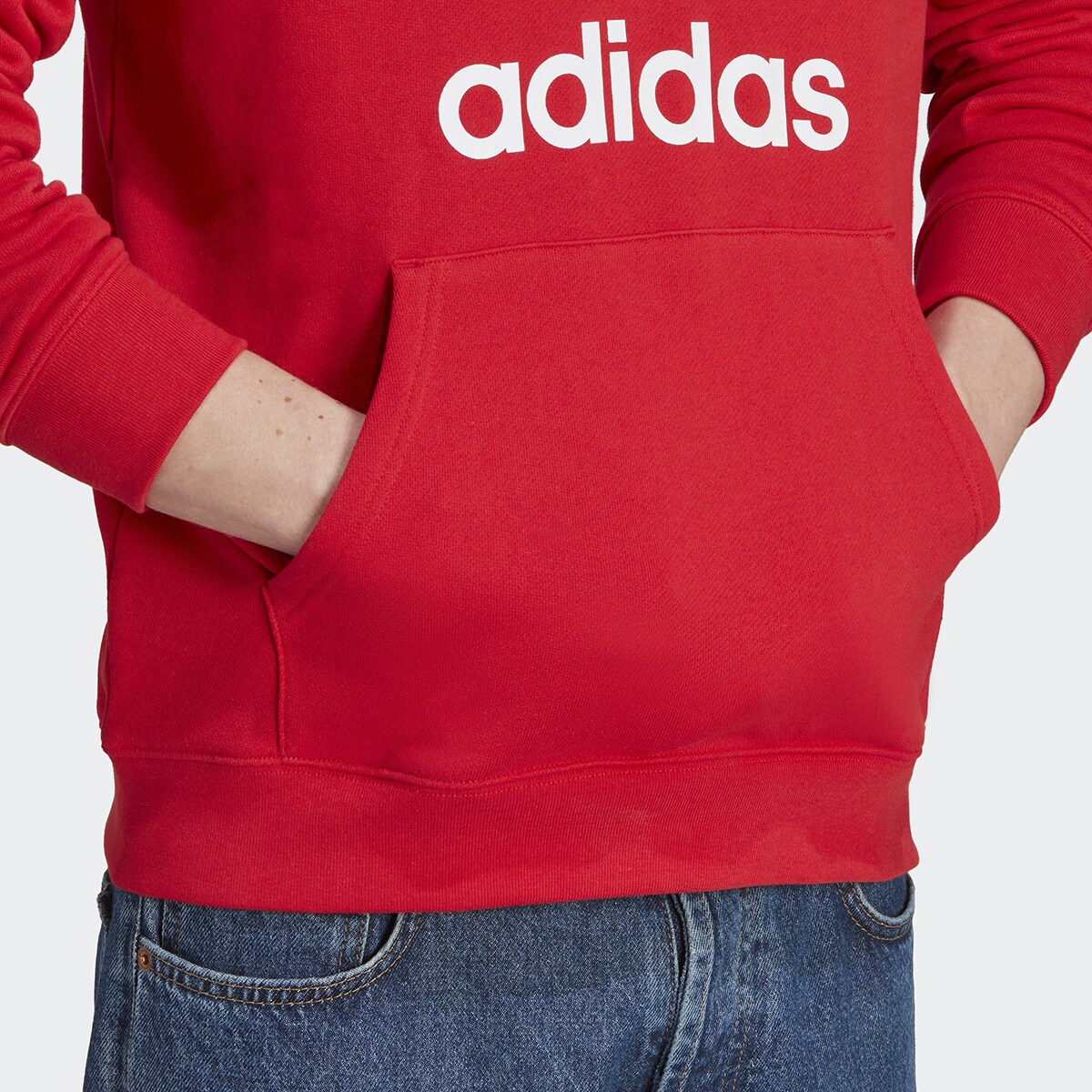 Sweatshirt de homem Adicolor Classics Trefoil adidas Originals Vermelho-4