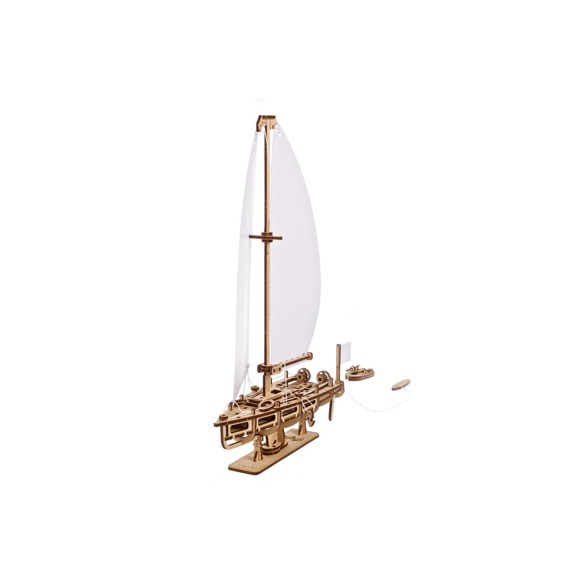 Maqueta para montar Ugears Ocean beauty yacht 3