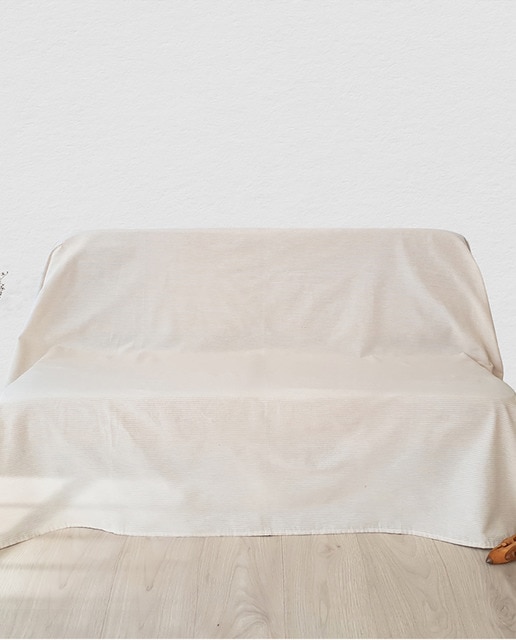 Imagen 0 de Foulard multiusos mod. Naila 170x260 color beige