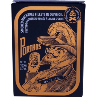Filetes de Cavala Fumado em Azeite lata 105 g - Porthos