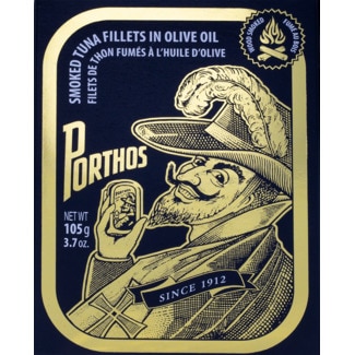 Filetes de Atum Fumado em Azeite lata 105 g - Porthos