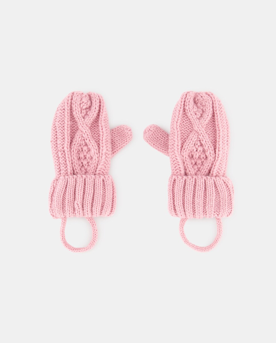 Moufles losanges assorties