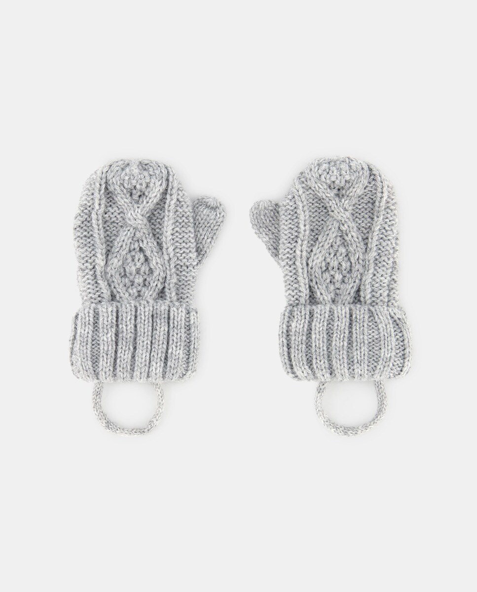 Moufles losanges assorties