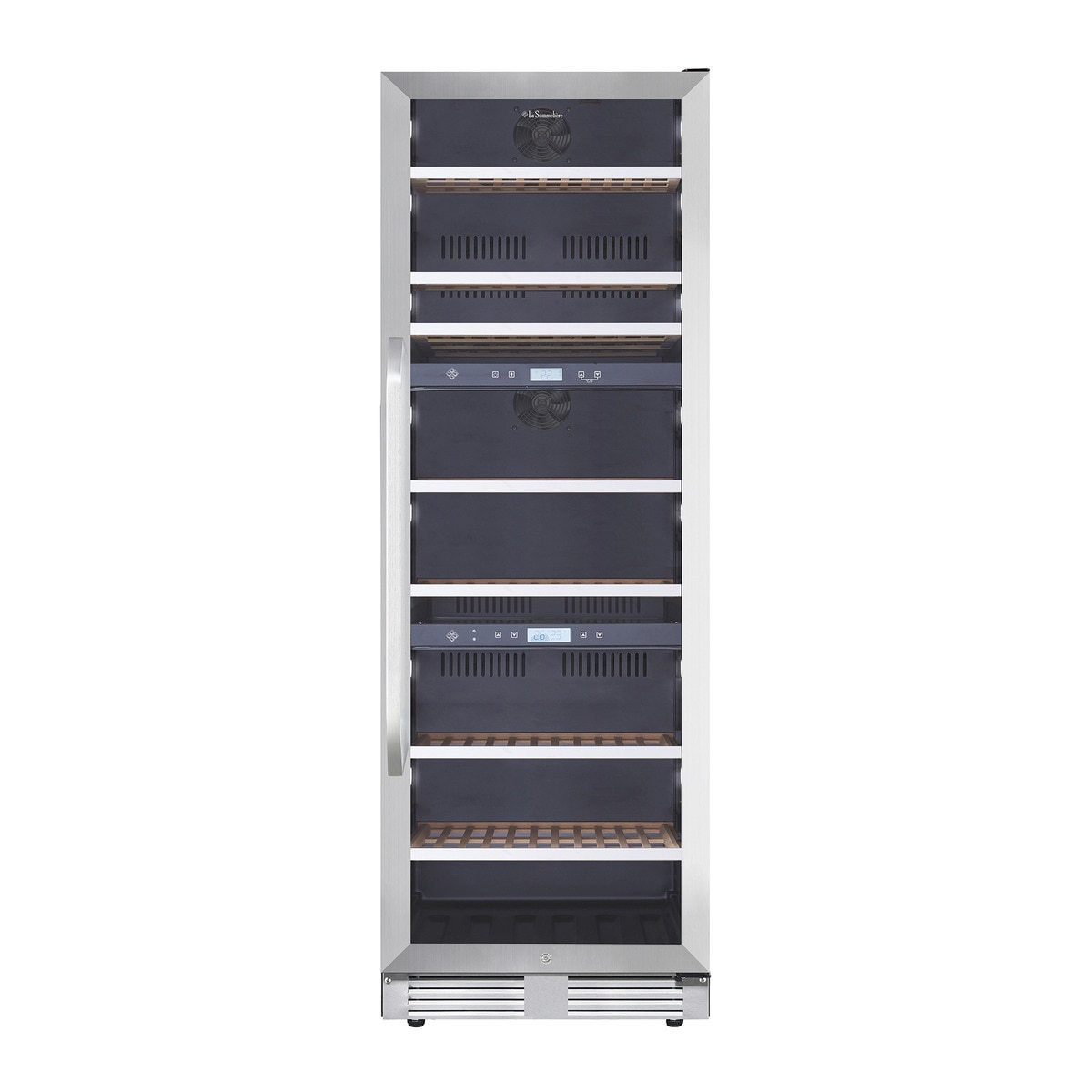 Vinoteca La Sommelière para 143 botellas -MT145TZ Acero Inox-2