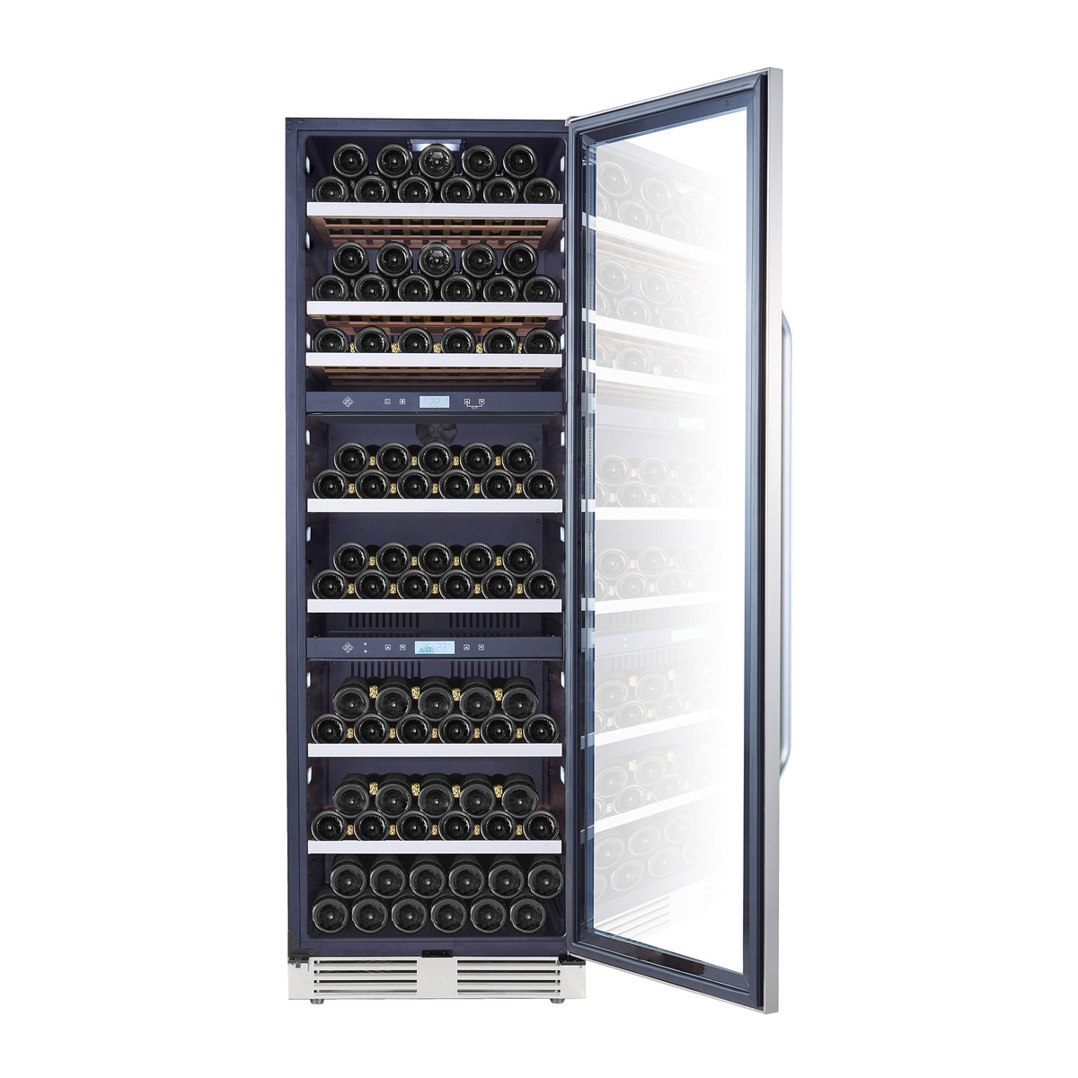 Vinoteca La Sommelière para 143 botellas -MT145TZ Acero Inox-5