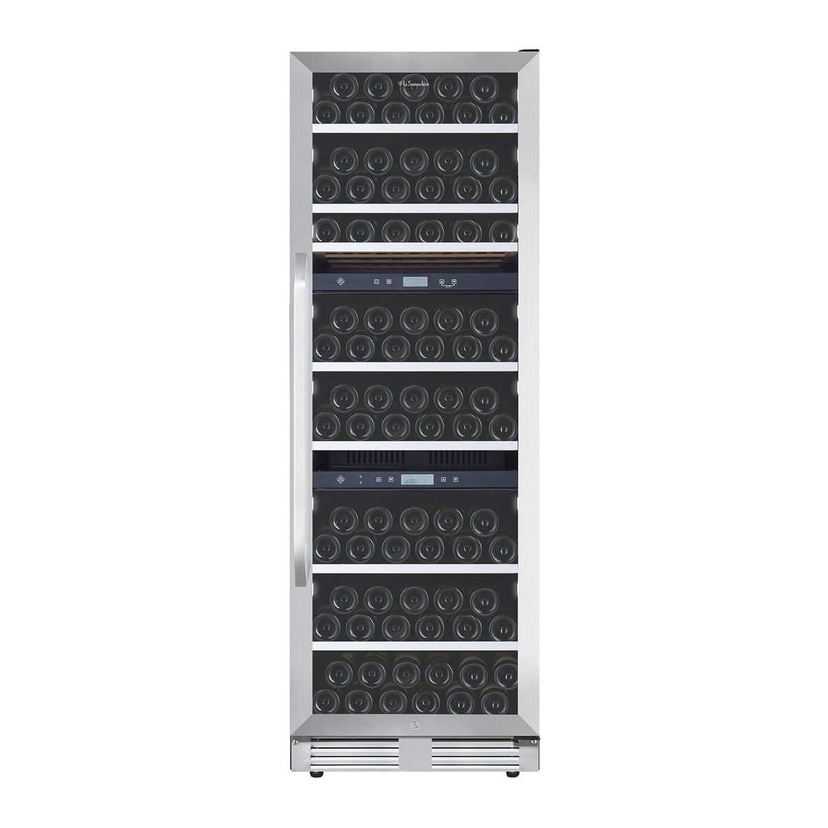 Vinoteca La Sommelière para 143 botellas -MT145TZ Acero Inox-4