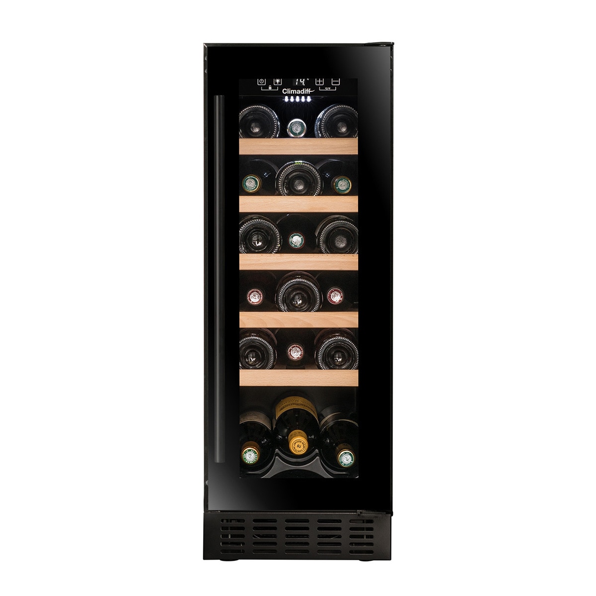 Vinoteca Climadiff para  20 botellas -CBU20S2B Negro-4