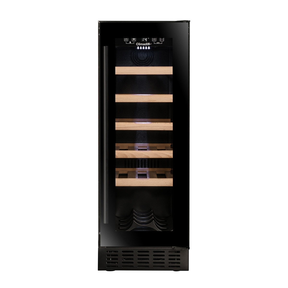 Vinoteca Climadiff para  20 botellas -CBU20S2B Negro-2