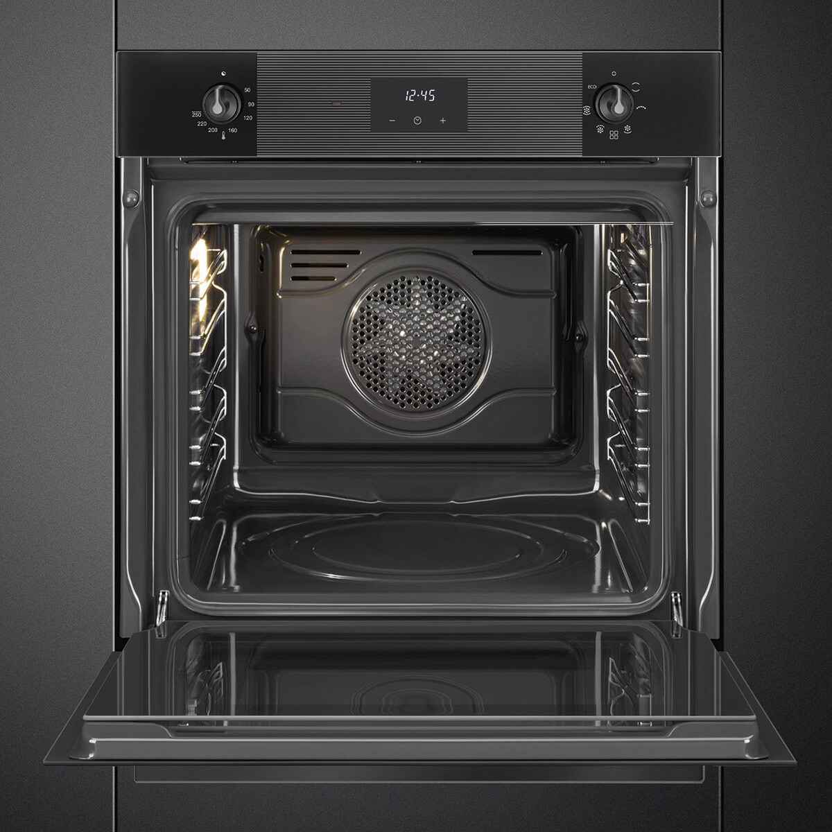 Horno multifunción Smeg función ventilado - SF6100VB3 Negro-4