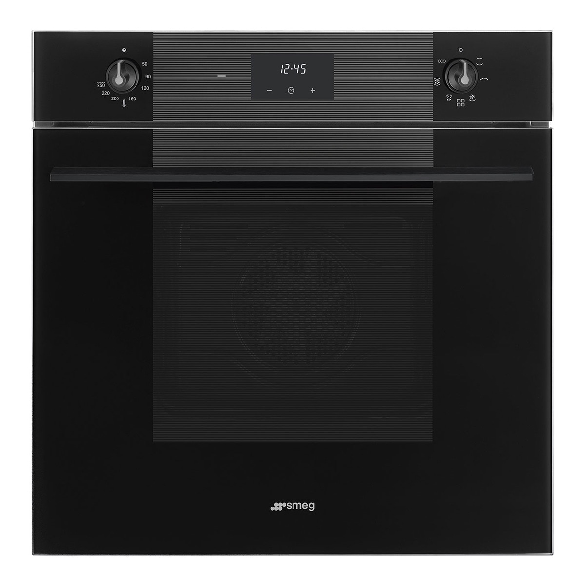Imagem 0 de Forno Ventilado Smeg Linea SF6100VB3 Pirolítico e de 70 Litros - Preto