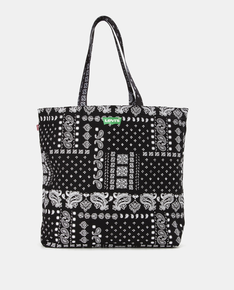 Sac tote imprimé avec anse moyenne