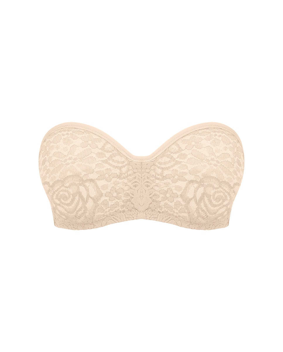 Soutien Halo Lace Tipo Bandeau com Aro Natural-7