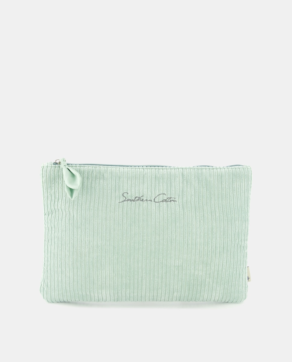 Pochette côtelé