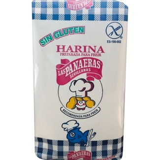harina preparada para freír sin gluten bolsa 1 kg - Las Panaeras