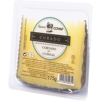 queso curado de oveja elaborado con leche pasteurizada cortado en cuñitas cuña 175 g - Covap