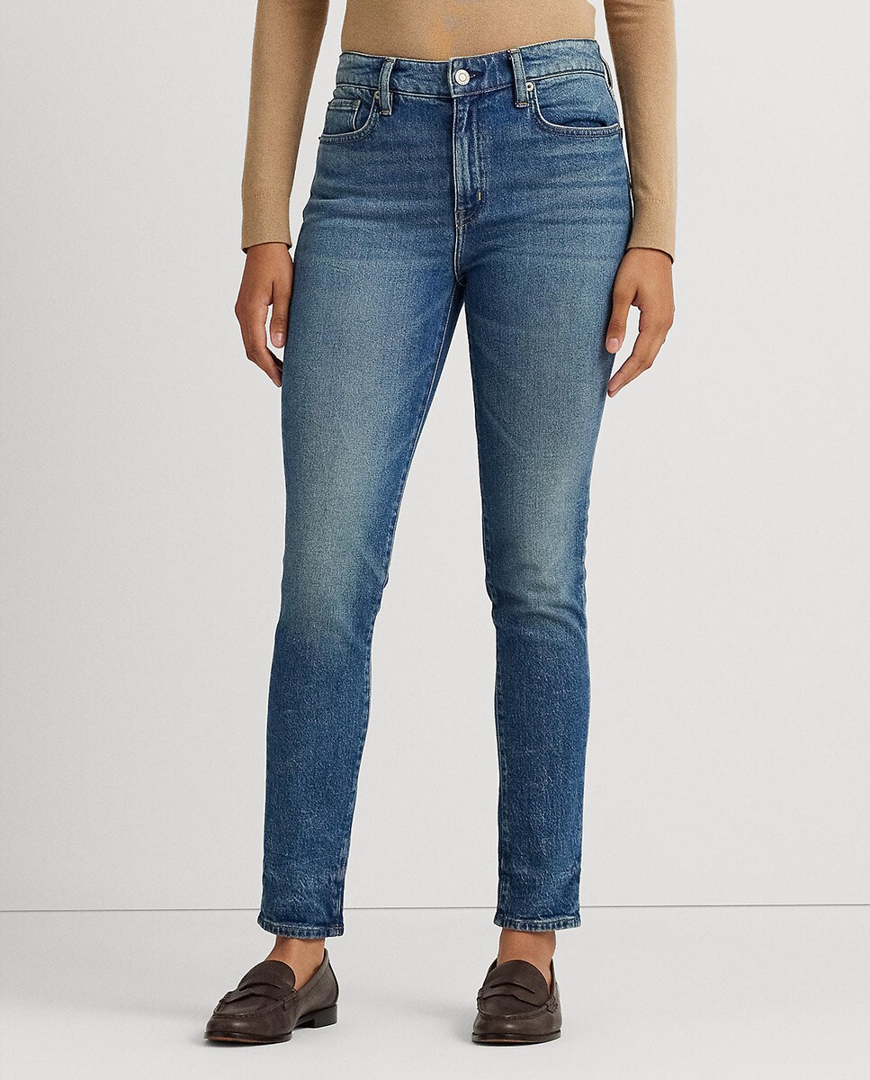 Jean coupe cigarette