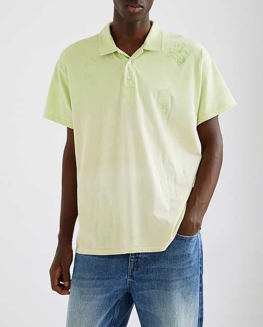 Imagen 0 de Polo de hombre de manga corta blanco