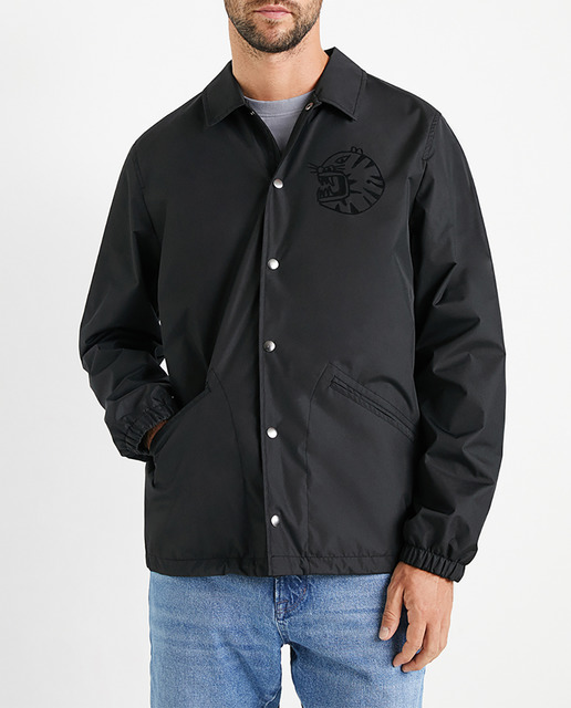 Imagen 0 de Chaqueta de hombre con capucha negra