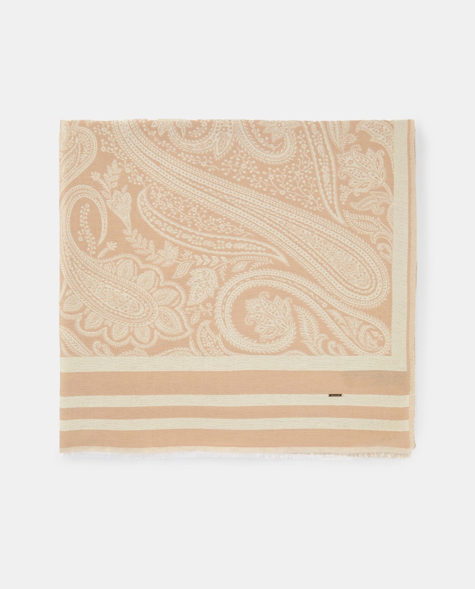 Foulard à imprimé cachemire
